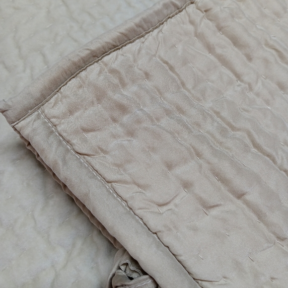 Pottery Barn Bedding Pottery Barn Silk Velvet Washed Pickstiched